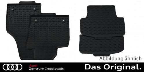 Original Audi Q4 e-tron Gummifußmatten 89A061511 041