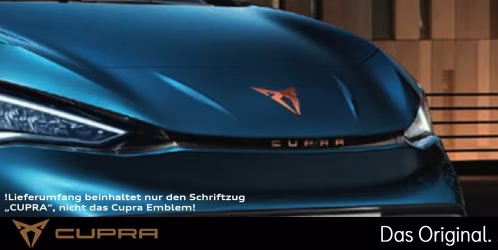 Original SEAT CUPRA Schriftzug (Born) für die Front, kupfer 10E853670  27A