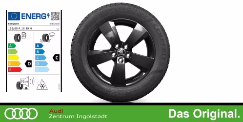 Original SKODA Scala 16 Zoll Winterkomplettradsatz "Nanuq schwarz" Semperit SPEED-GRIP 5 195/60 R16 89H Original SKODA Scala 16 Zoll Winterkomplettradsatz "Nanuq schwarz" Semperit SPEED-GRIP 5 195/60 R16 89H