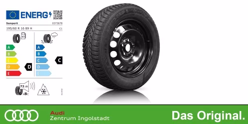 Original SKODA Scala 16 Zoll Winterkomplettradsatz Stahl Semperit SPEED-GRIP 5 195/60 R16 89H Original SKODA Scala 16 Zoll Winterkomplettradsatz Stahl Semperit SPEED-GRIP 5 195/60 R16 89H