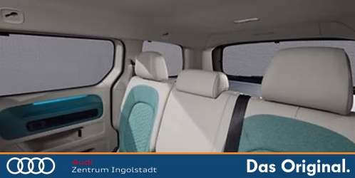 Original VW ID.Buzz Sonnenschutz 5-teilig, Tür- und Seitenscheiben hinten und Heckscheibe 1T3064365