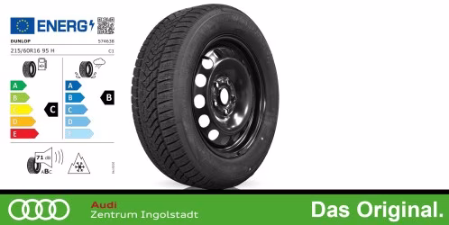 Original SKODA Karoq 16 Zoll Winterkomplettradsatz auf Stahlfelge DUNLOP WINTER SPORT 5 215/60 16 95H/XL 6,0x16 ET43 Original SKODA Karoq 16 Zoll Winterkomplettradsatz auf Stahlfelge DUNLOP WINTER SPORT 5 215/60 16 95H/XL 6,0x16 ET43