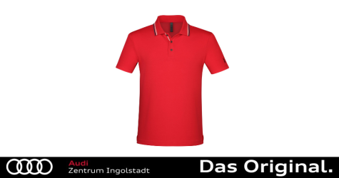 Original Audi Poloshirt, Herren, rot XL 3132300125