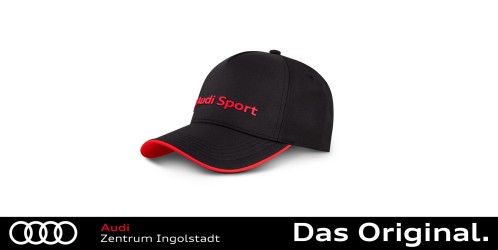 Original Audi Sport Cap, schwarz 3132501200 Original Audi Sport Cap, schwarz 3132501200