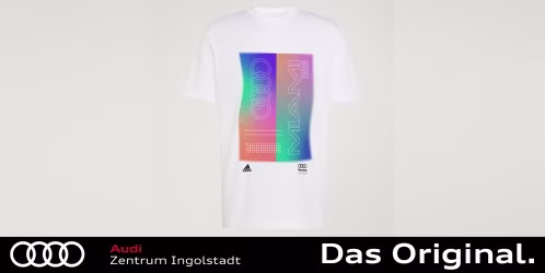 Original Audi Formula One Miami Graphic T-Shirt Men, Weiß L 3132603704