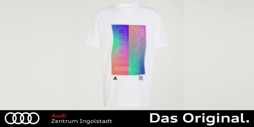 Original Audi Formula One Miami Graphic T-Shirt Men, Weiß M 3132603703