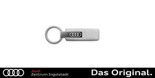 Original Audi Schlüsselanhänger Edelstahl, silber 3182501800 Original Audi Schlüsselanhänger Edelstahl, silber 3182501800