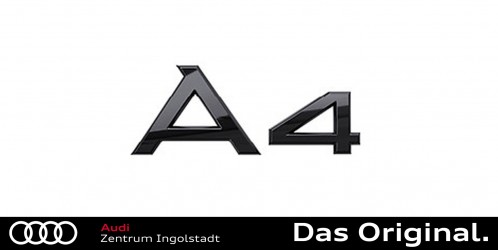 Audi Quattro Schriftzug, Florettsilber 4G0064317A Z7G - Shop