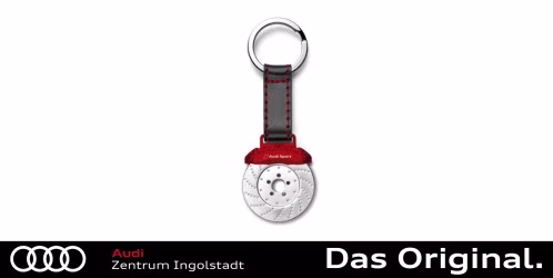 Original Audi Sport Schlüsselanhänger Einkaufschip 3181900500