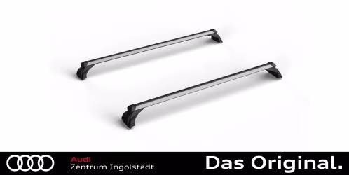 Original Audi Q7 Grundträger für Fahrzeuge mit Dachreling, silber 4MN071151
