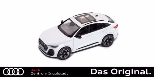 Original Audi Q5 Sportback 1:43, Gletscherweiß 5012505031
