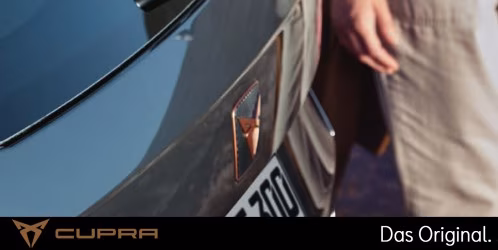 Original SEAT CUPRA Emblem (Ateca) für das Heck, kupfer 575853630E RZH
