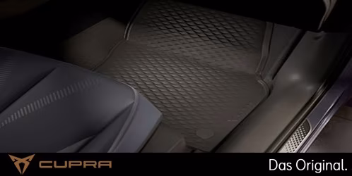Original SEAT CUPRA Terramar Gummifußmatten Satz Vorne + Hinten 578061500  041