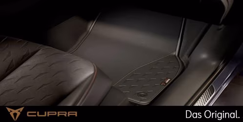Original SEAT CUPRA Terramar Gummifußmatten Satz Vorne + Hinten 578863011A LOE