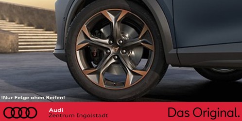 Original Cupra Formentor 19 Zoll Aluminiumfelge Exclusive in sportlichem Schwarz und Kupfer, 5FF601025E XEB 8Jx19H2 ET40