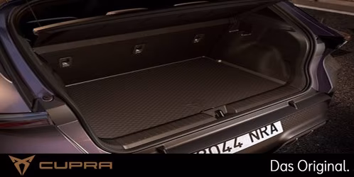 Original SEAT CUPRA RAVAL Halbstarre Laderaumabdeckung 6FA061201A Nur für Fahrzeuge mit doppeltem Gepäckraumboden