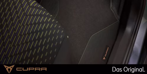 Original SEAT CUPRA RAVAL Textilfußmatten Satz Vorne + Hinten 6FA863011  LOE