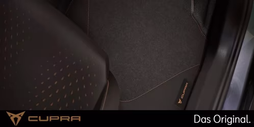 Original SEAT CUPRA RAVAL Textilfußmatten Satz Vorne + Hinten 6FA863011A LOE