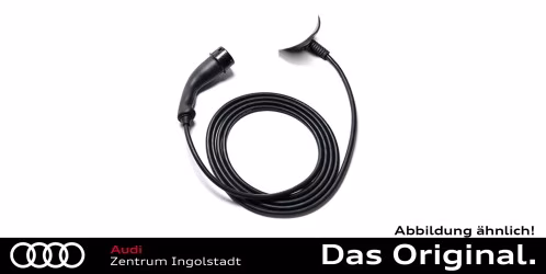 Original Audi Ladekabel für Fahrzeugseite 7,5M 22KW TYPE2 7PP971676BR (nur für Ladesystem Connect) (Beschreibung beachten!)