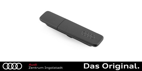 Original Audi Design Duftspender, schwarz, 85B087009A