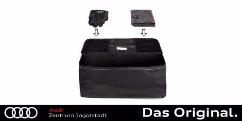 Original Audi Aufbewahrungstasche für e-tron Ladekabel mit Reinigungstuch und Handschuhen 	85H071073A