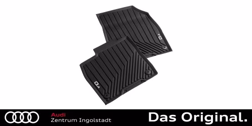 Original Audi Q4 Gummifußmatten Satz Vorne 89B061501  041