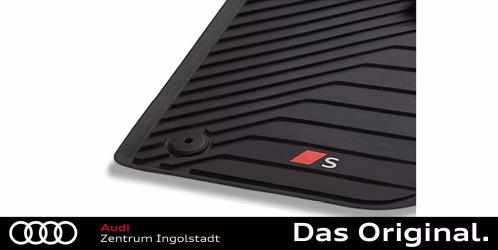 Original Audi Q5/SQ5 (GU) SUV / Sportback Gummifußmatten vorn, schwarz 8MB061221A