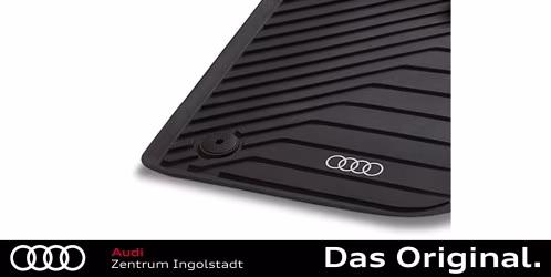 Original Audi Q5/SQ5 (GU) SUV / Sportback Gummifußmatten vorn, schwarz 8MB061501