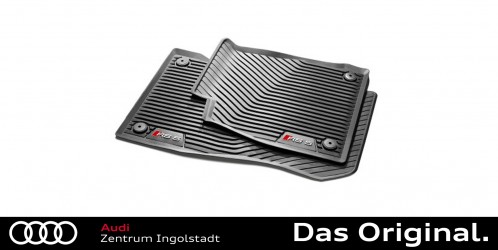 Original Audi A3 (8Y) Gummifußmatten Satz Vorne (Nur für Mild