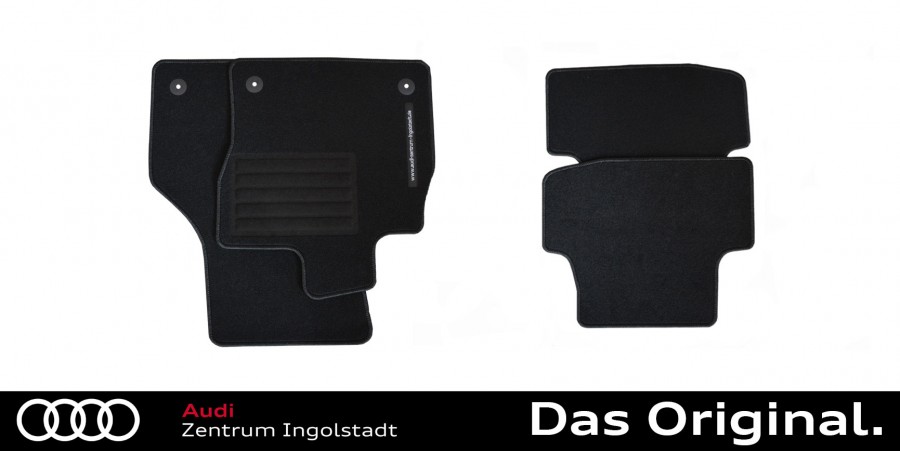 Audi A5 Sportback (F5) Audi Zentrum Zubehör Textilfußmatten Satz Vorne +  Hinten 