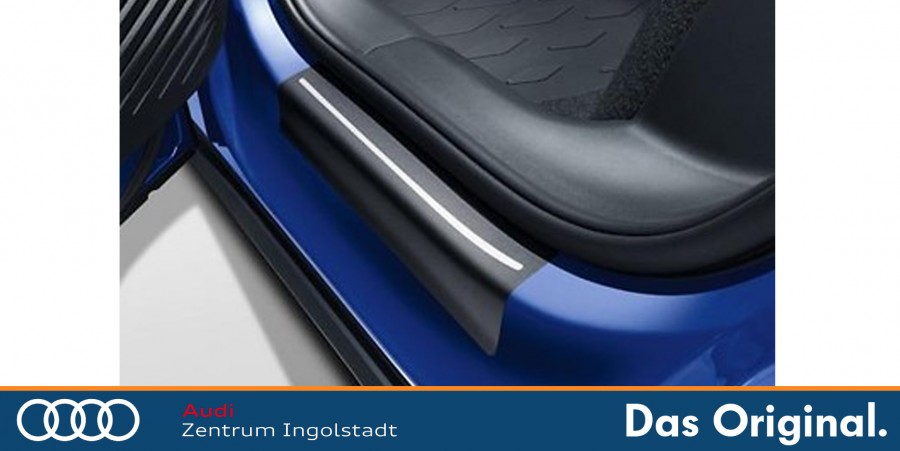 Original VW ID.4 Schutzfolie für Einstiegsleiste, Schwarz/Silber, vorne &  hinten 11A071310 ZMD 