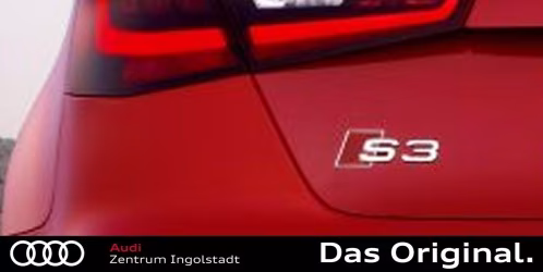 Original Audi S3 Schriftzug Chrom 8L0853735  2ZZ