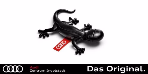 Audi Duftgecko/Lufterfrischer, schwarz, 85H087009