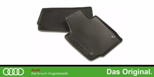 Original Skoda Rapid / Spaceback Gummifußmatten Satz Vorne 5JB061551A