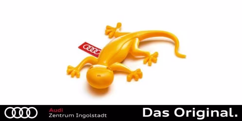 Audi Duftgecko/Lufterfrischer gelb  000087009C