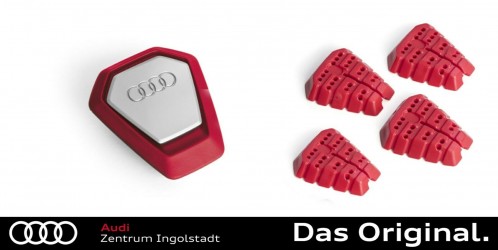 Audi Duftgecko/Lufterfrischer, rot, 000087009B