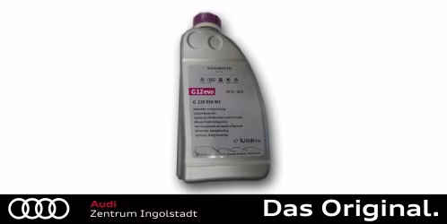 Original Audi, VW, SKODA, SEAT Kühlmittel-Fertigmischung G12 evo 1L (-35°C/-31°F) (Beschreibung beachten!) G  12E050M2