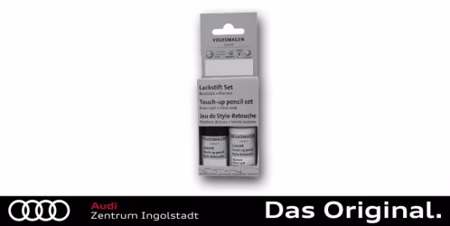 Original VW und Audi Lackstift Set LX7L, Manhattangrau-Metallic LST0M2X7L