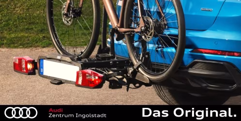 Original Audi Fahrradträger für die Anhängevorrichtung, schwarz, faltbar auch für VW, SEAT, CUPRA & SKODA geeignet 8Y0071105 Original Audi Fahrradträger für die Anhängevorrichtung, schwarz, faltbar auch für VW, SEAT, CUPRA & SKODA geeignet 8Y0071105