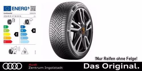 Original Continental Ganzjahresreifen AllSeason Contact AO 235/55 R18 100V Kostenlose Zustellung im Umkreis von 40 KM!